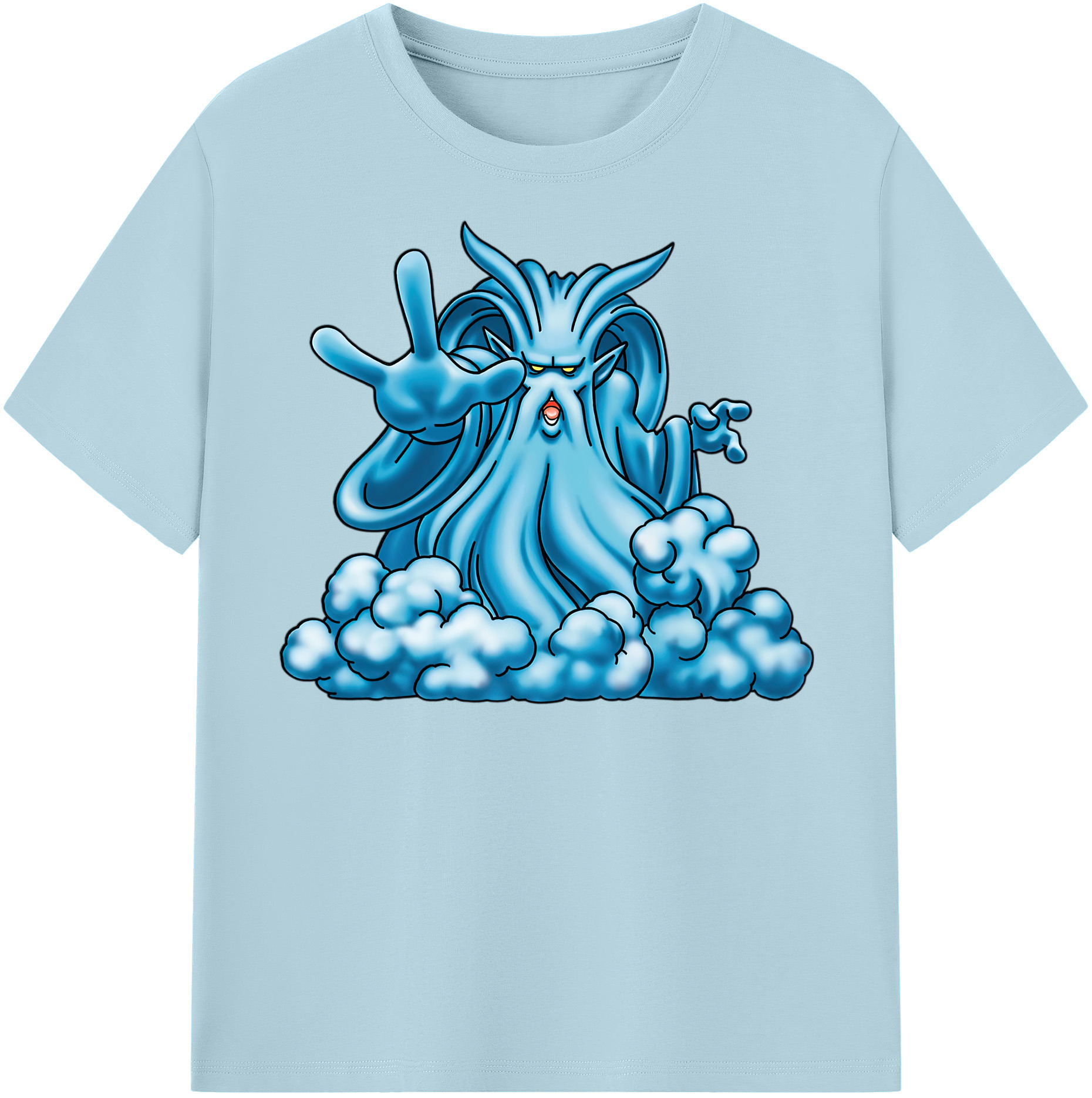 （画像用） ドラゴンクエスト Doragon Kuesuto Dragon Quest 綿100％半袖Tシャツ（フロントプリント）
